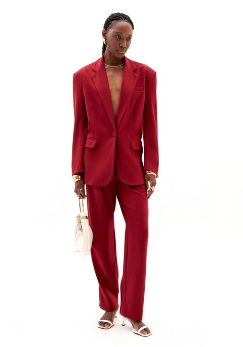 Blazer Oversized Com Abotoamento Frontal