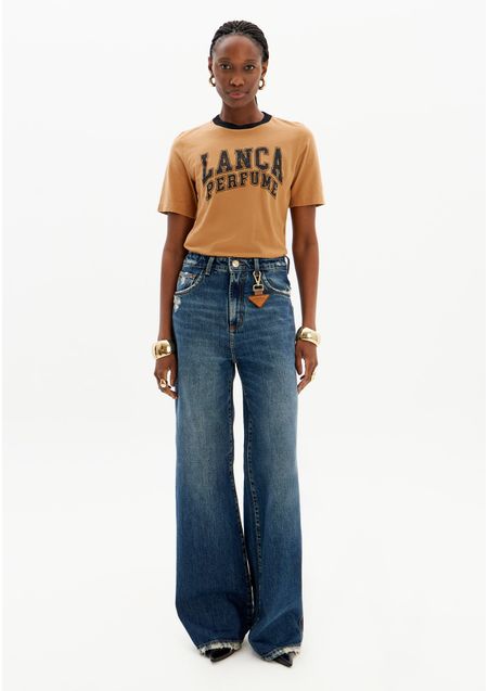 Calça Jeans Wide Leg Super Alta