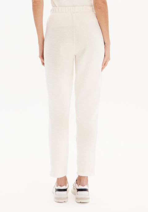 Calça Slim Cintura Alta Patch