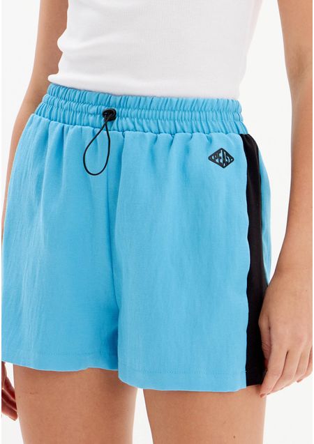 Short Cintura Alta Cós Elástico Regulador