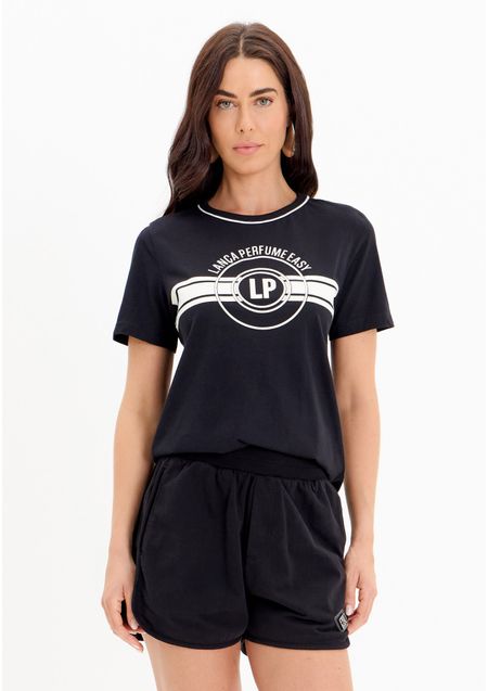 Blusa T-shirt Estampa Local Manga Curta