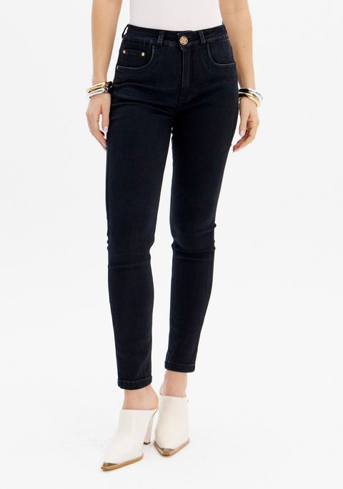 Calça Jeans Diana Skinny Shape Now Cintura Alta