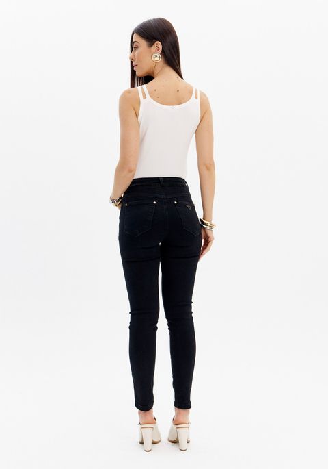 Calça Jeans Diana Skinny Shape Now Cintura Alta