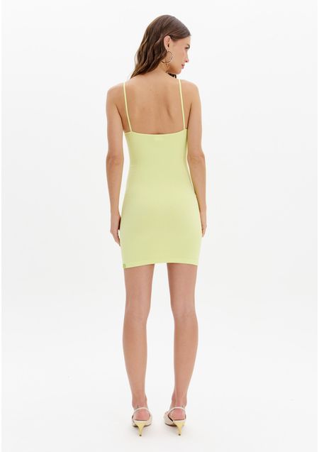 Vestido Curto Seamless De Alças