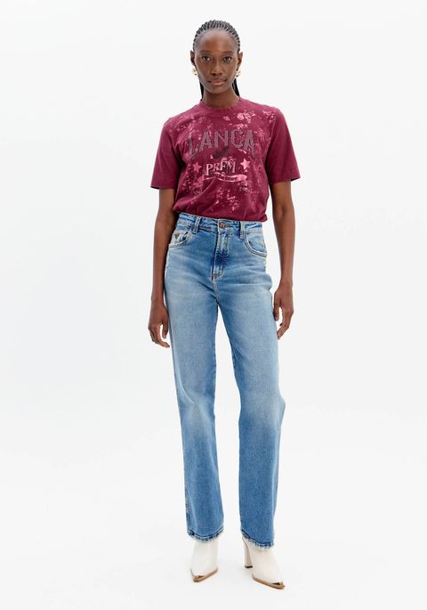 Blusa T-shirt Manga Curta Com Name