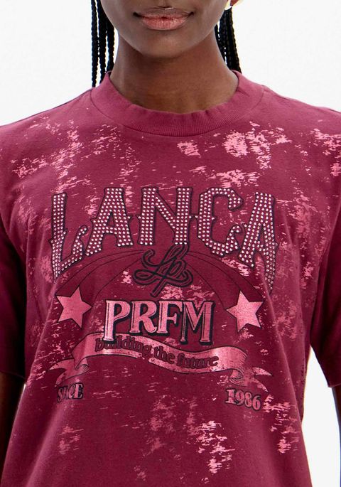 Blusa T-shirt Manga Curta Com Name