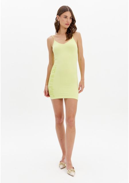 Vestido Curto Seamless De Alças