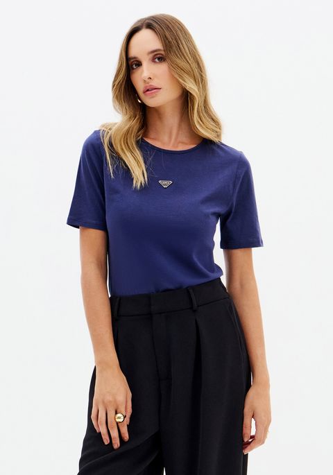 Blusa T-shirt Manga Curta
