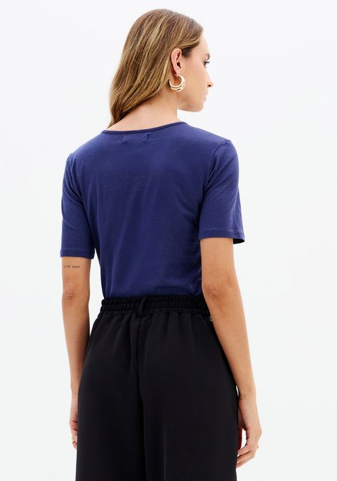 Blusa T-shirt Manga Curta