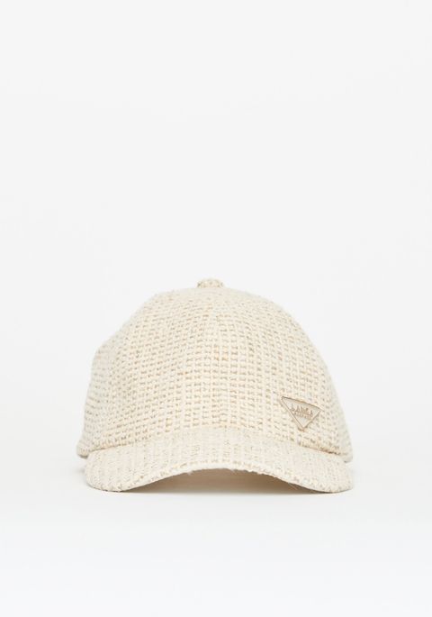 Boné Tweed Com Enfeite