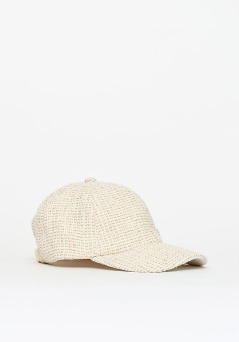 Boné Tweed Com Enfeite