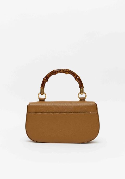 Bolsa Tote Couro Alça Acrílica