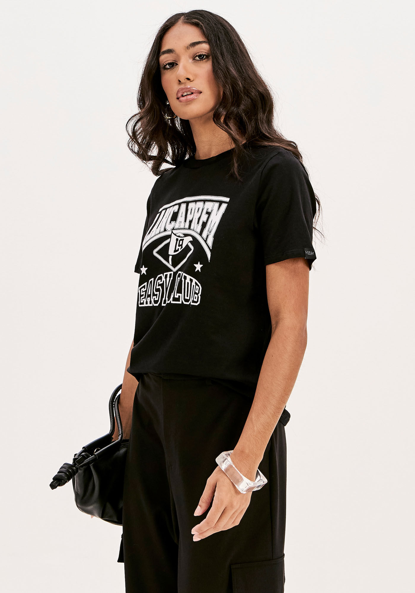 T-shirt Tradicional Com Estampa