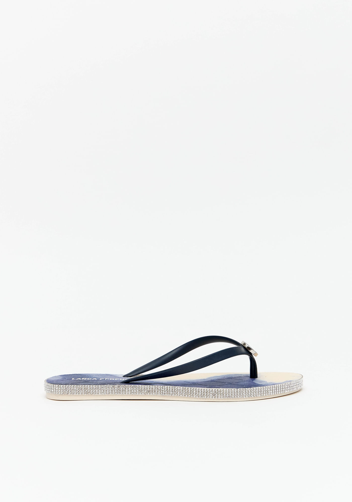 Chinelo Estampado com Brilhos