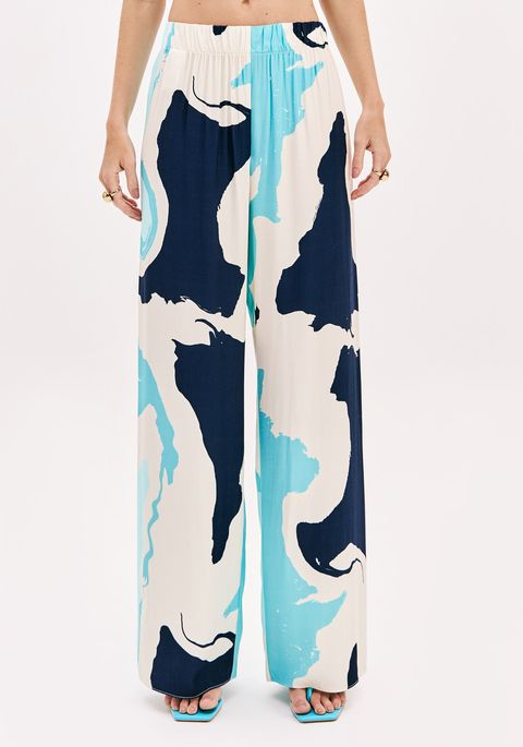 Calça Full Length Estampada