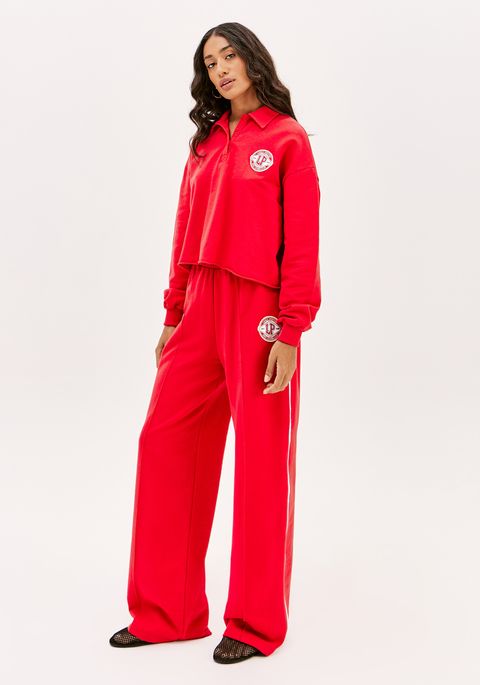 Moletom Gola Polo Cropped Manga Longa