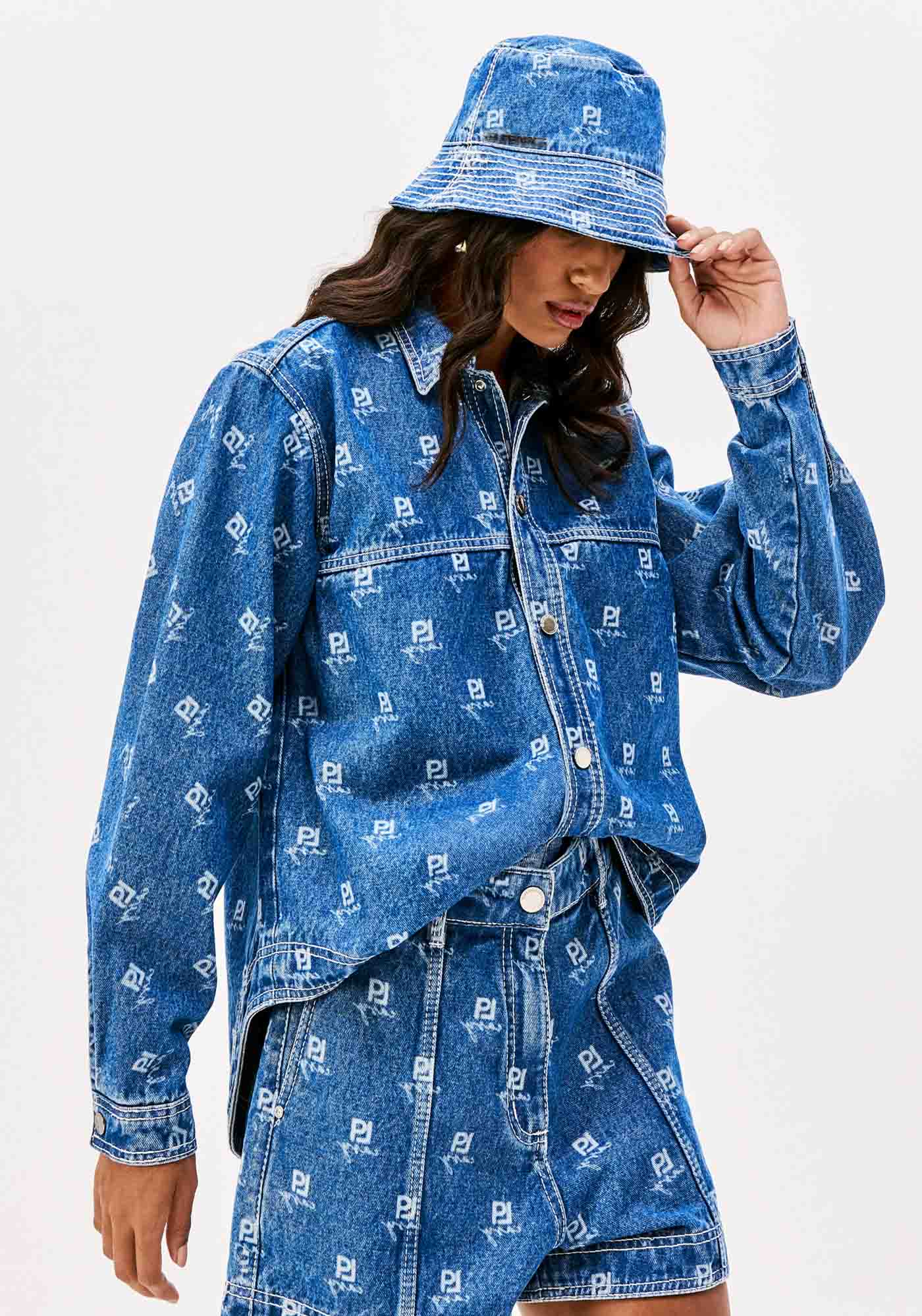 Chapéu Bucket Jeans