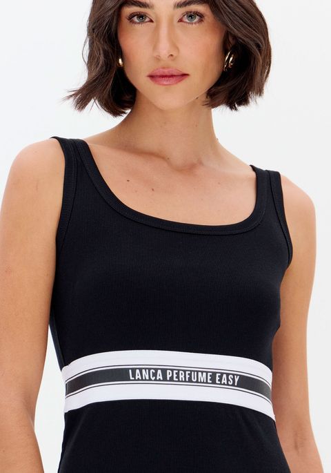 Vestido Super Midi De Alças Elástico Cintura
