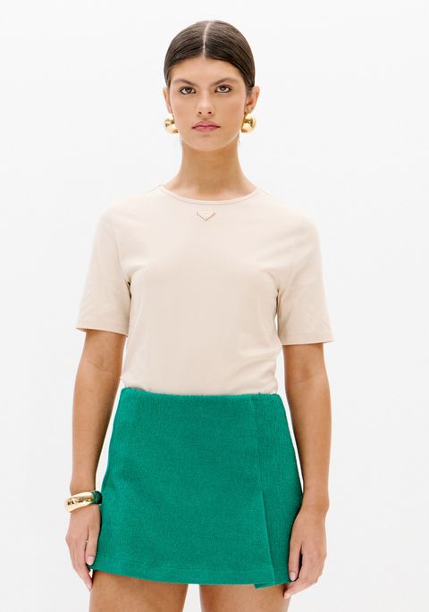Blusa T-shirt Manga Curta