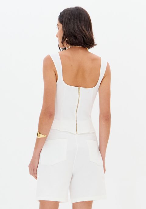 Blusa Corset De Alças