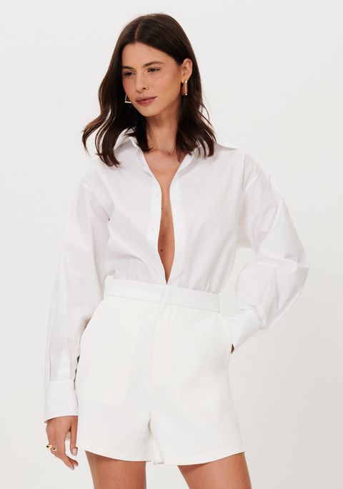 Bermuda De Cintura Alta