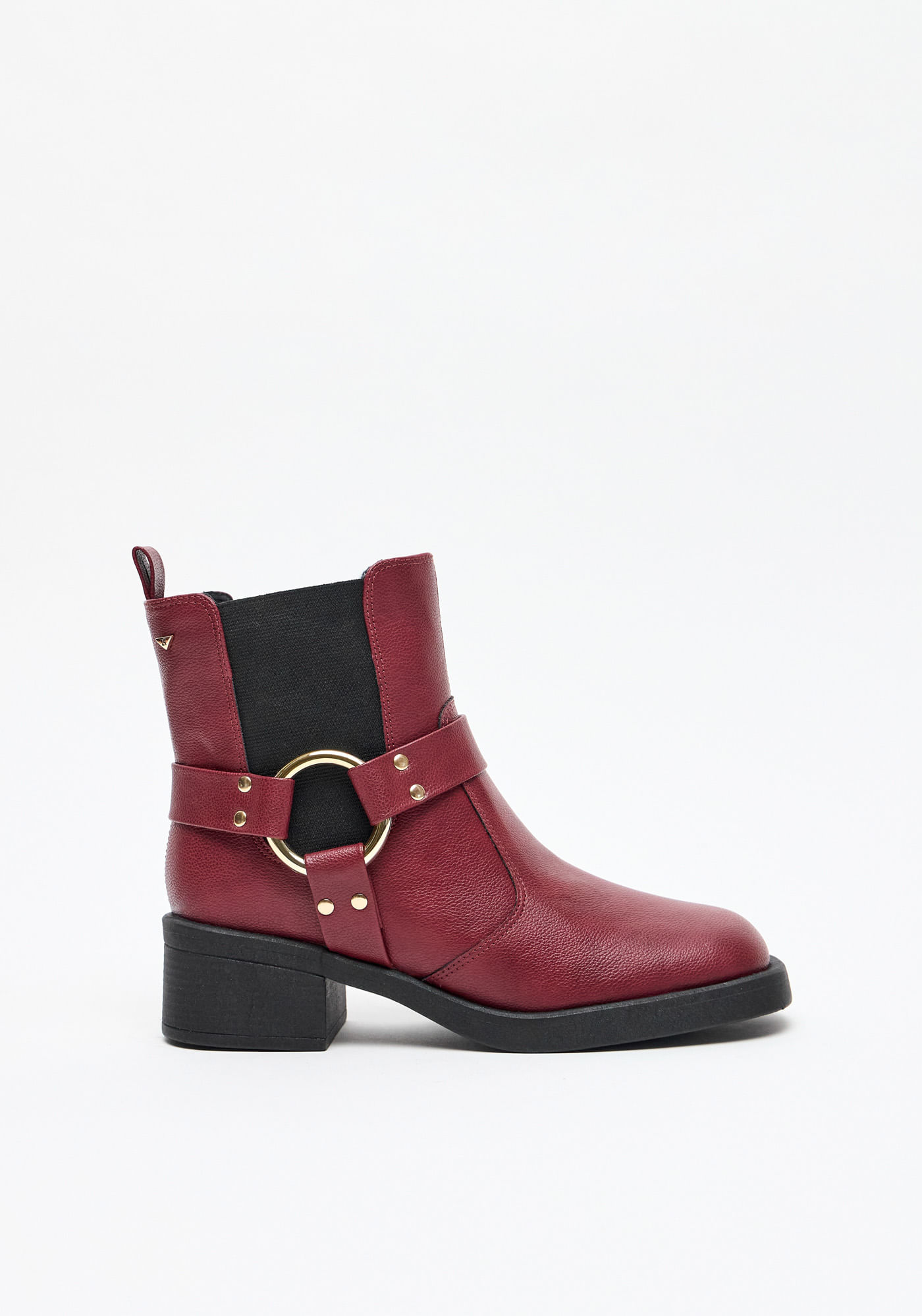 Bota Chelsea Cano Baixo Salto Bloco