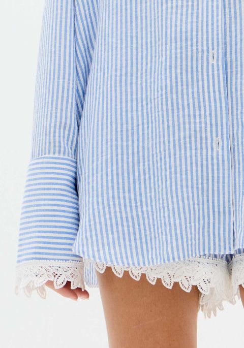 Camisa Mangas Longas Com Bolso