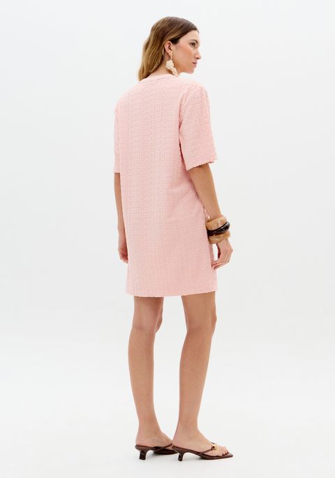 Vestido T-dress Mangas Curtas