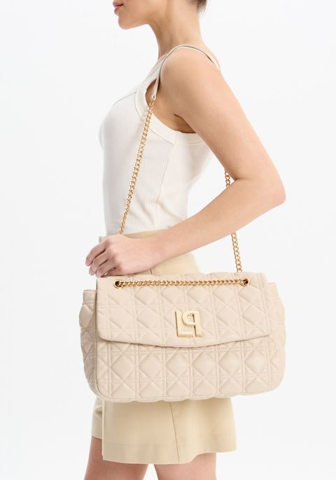 Bolsa Shoulder Com Alça Corrente Matelassê