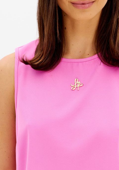 Blusa Sem Mangas Com Enfeite LP