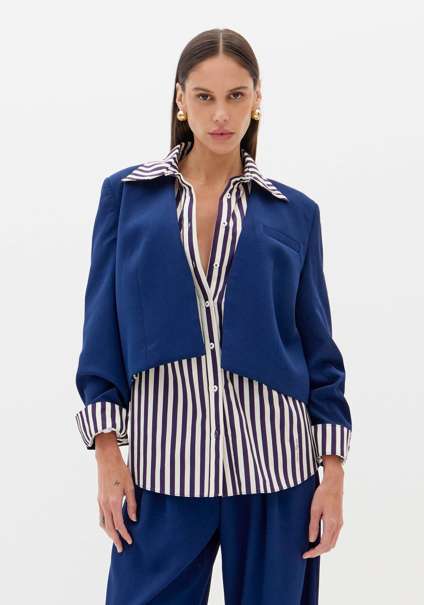 Camisa Manga Longa Oversized