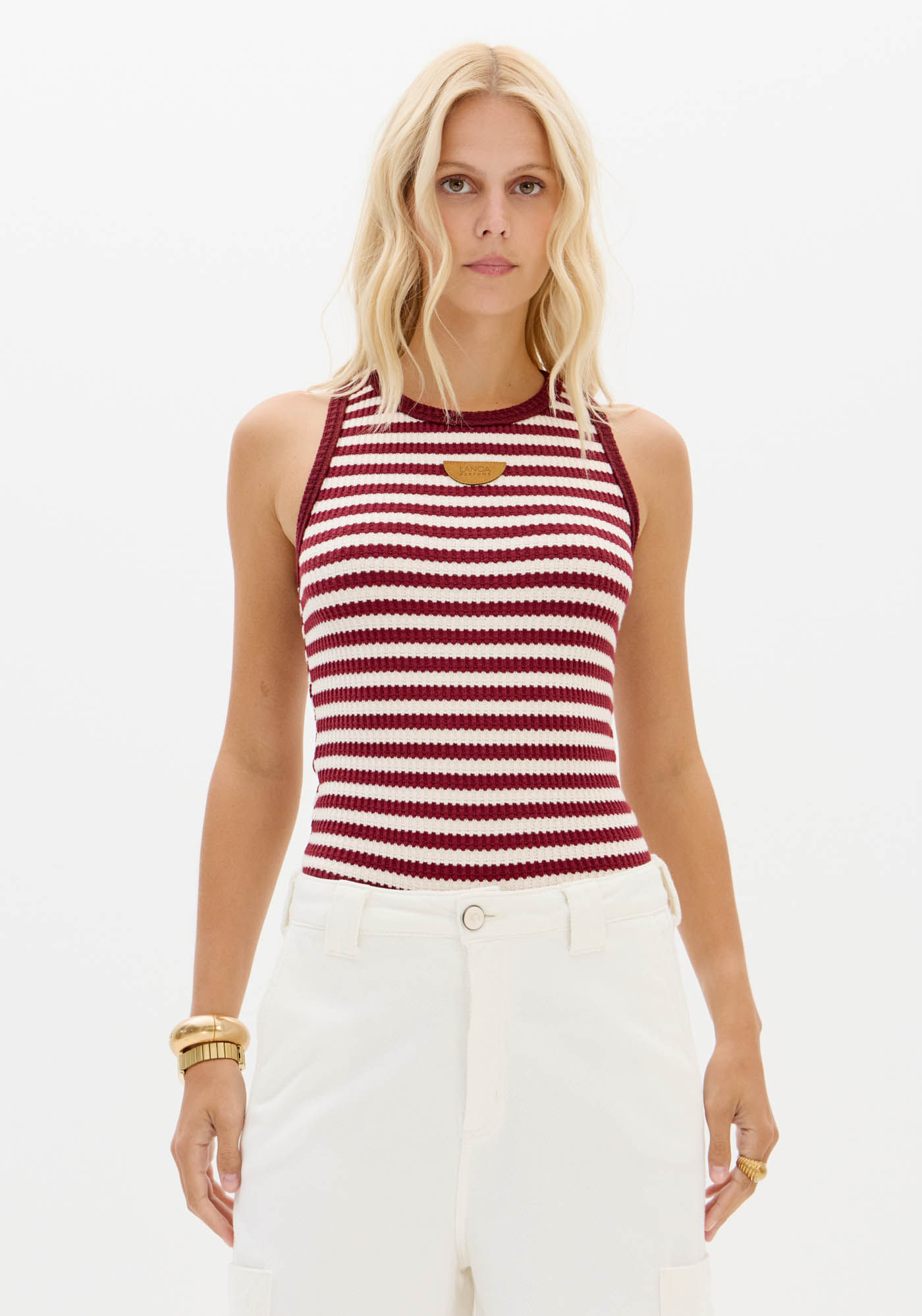 Blusa Nadador Em Malha Texturizada