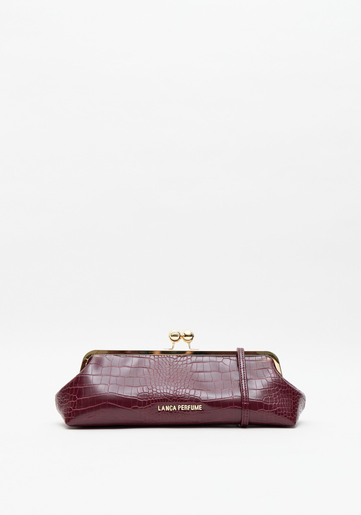 Bolsa Clutch Croco