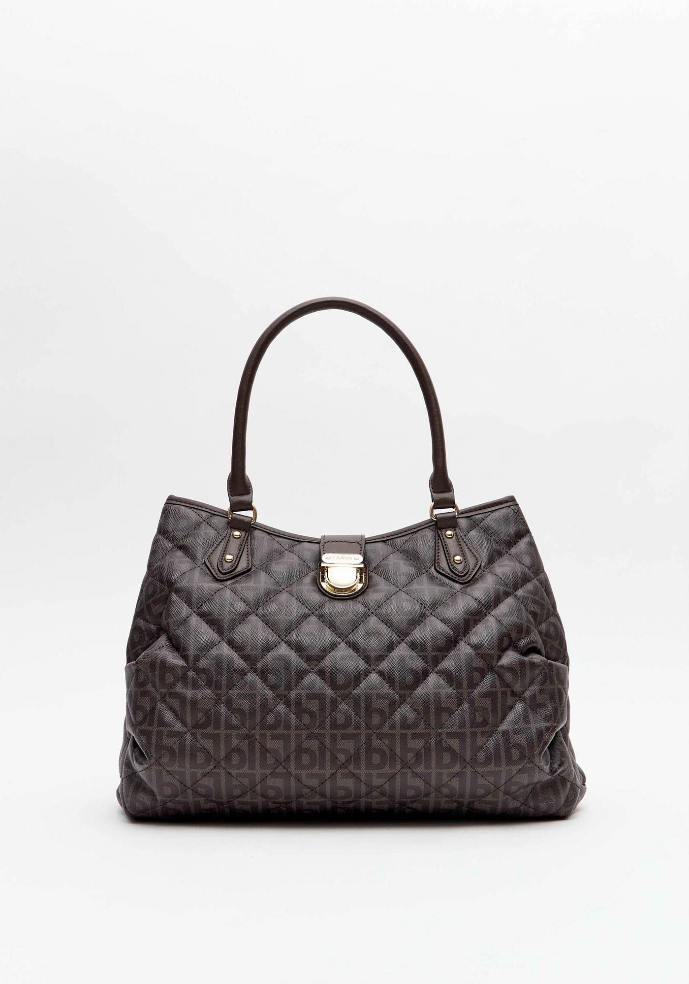 Bolsa Shopping Matelassê Com Monograma
