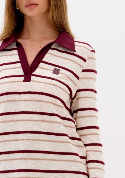 Blusa Gola Polo Com Manga Longa