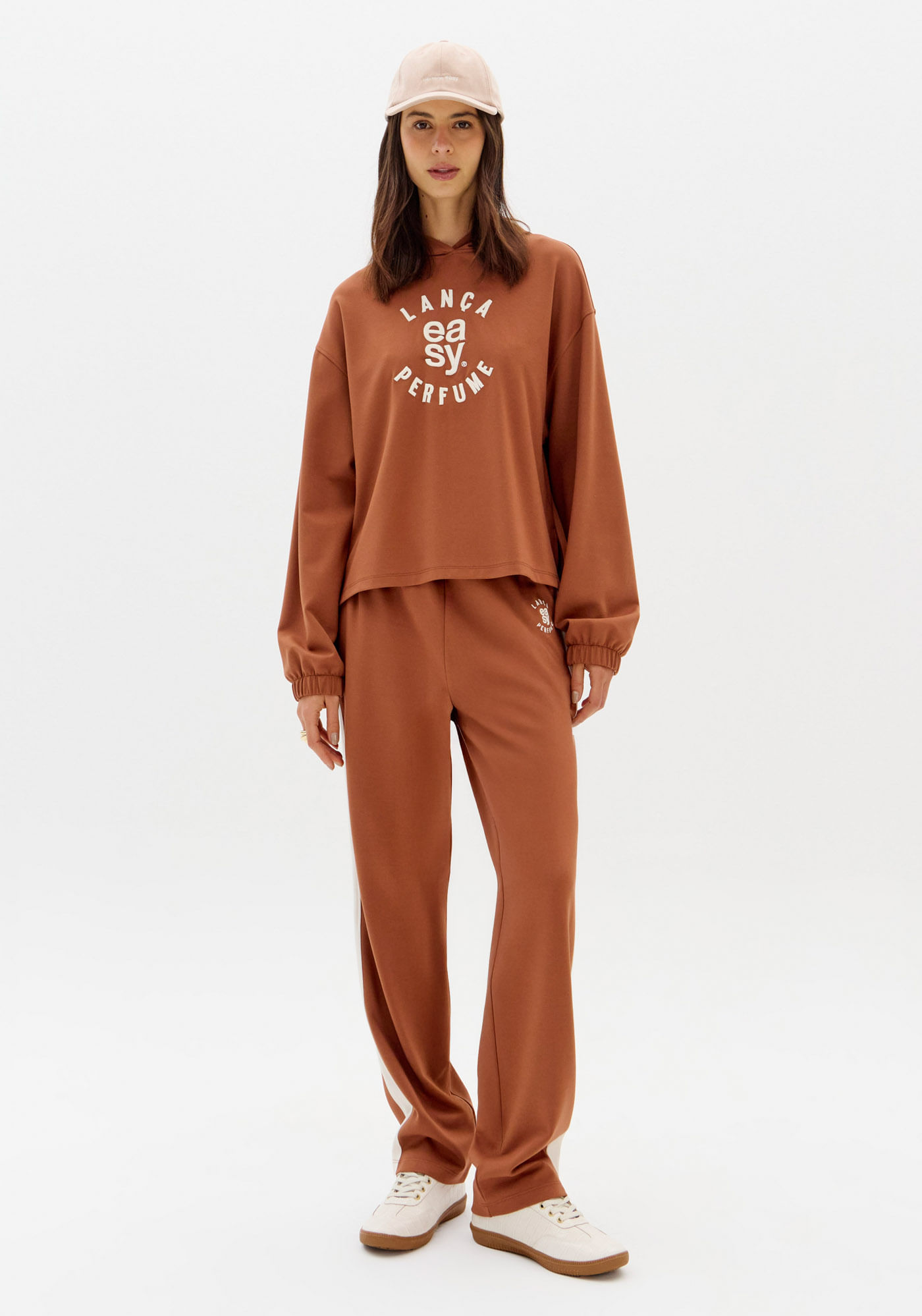 Calça Jogging De Cintura Alta