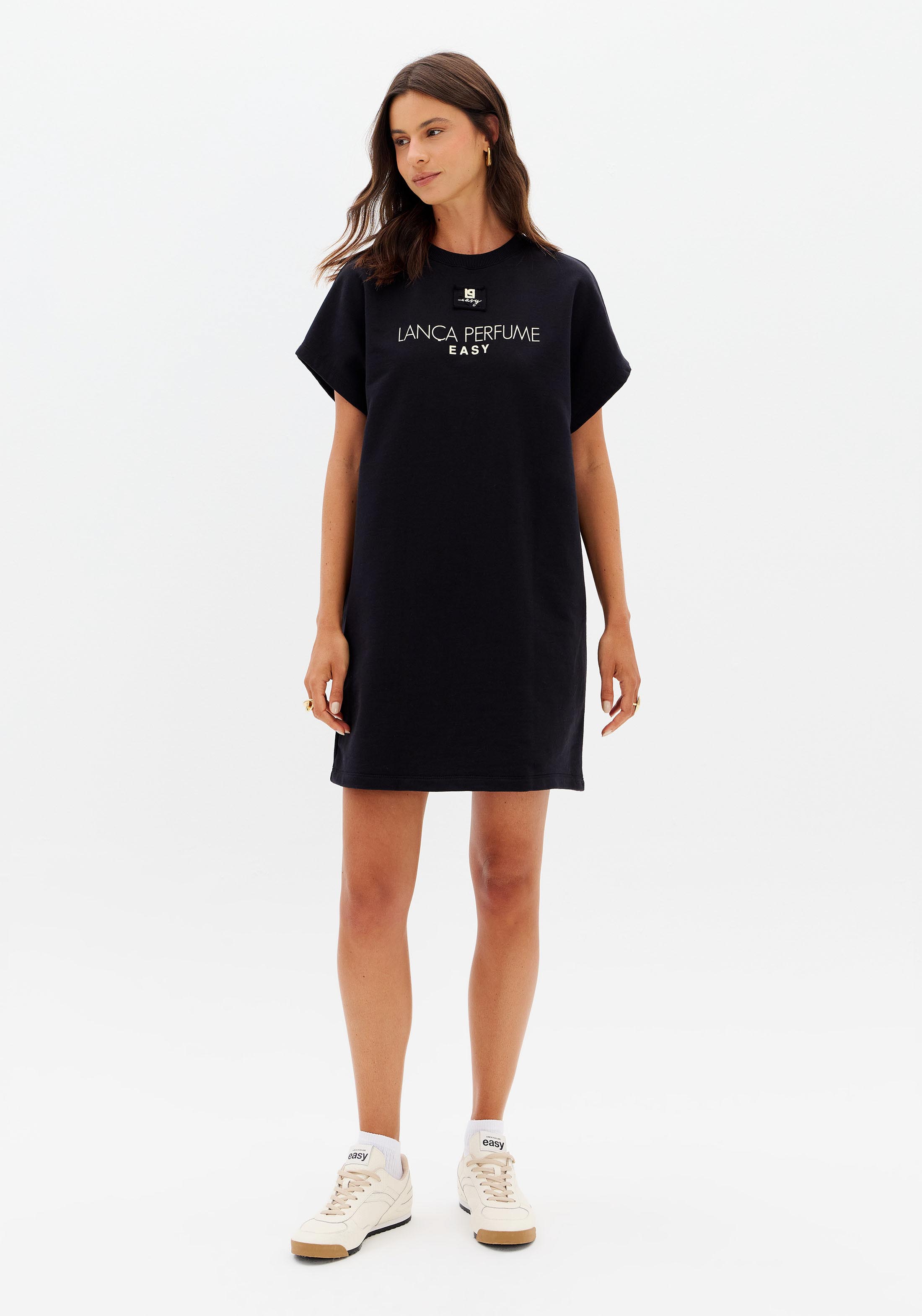 Vestido Muscle Curto Moletom
