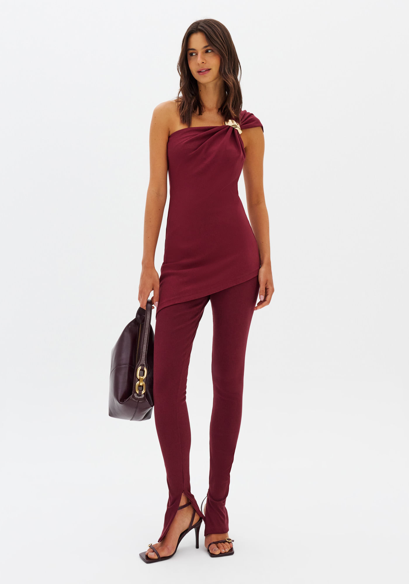 Legging Cintura Alta De Malha Pesada