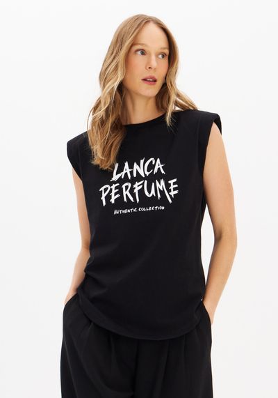 T-shirt Muscle Com Ombreira