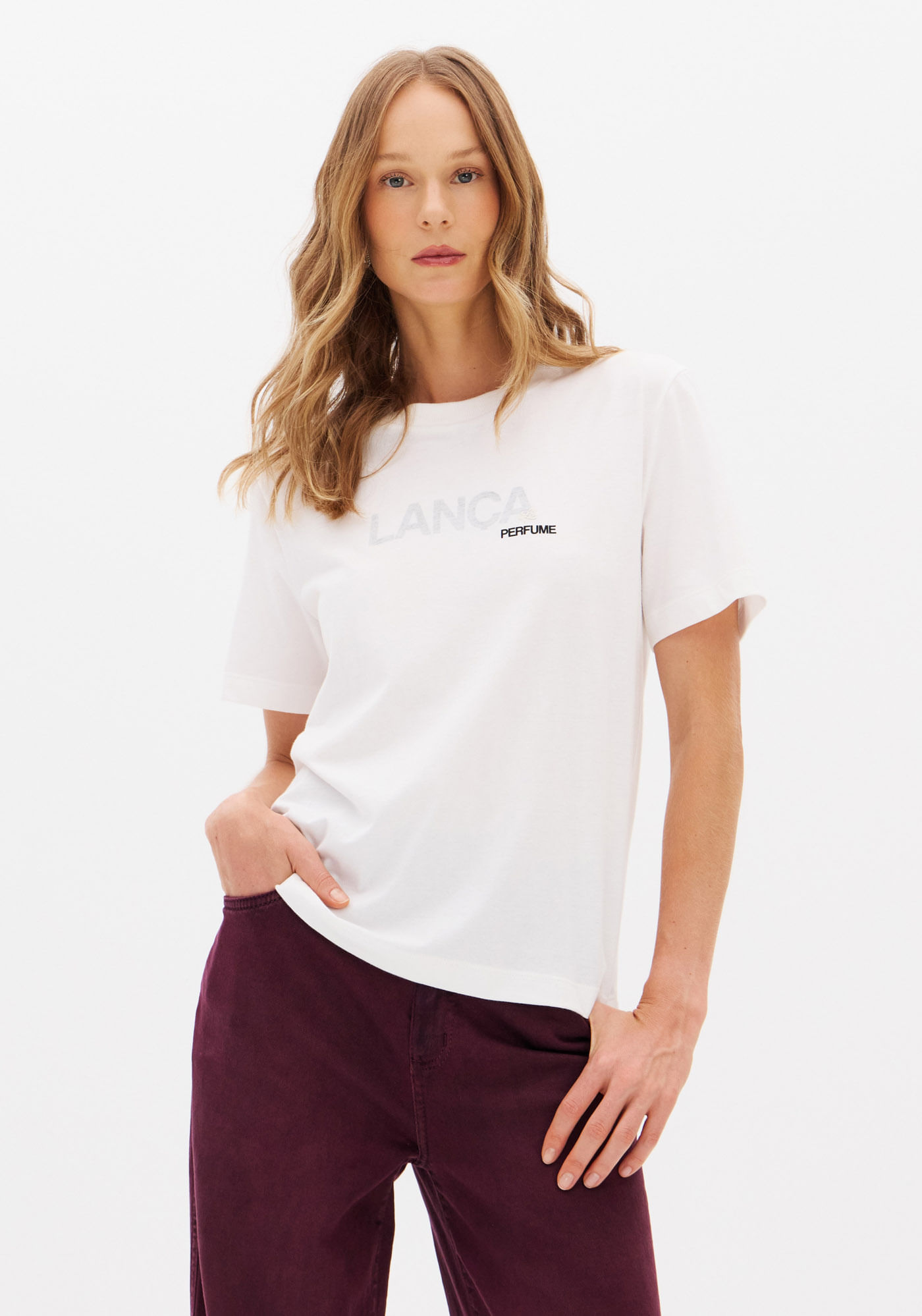 T-shirt Regular Manga Curta