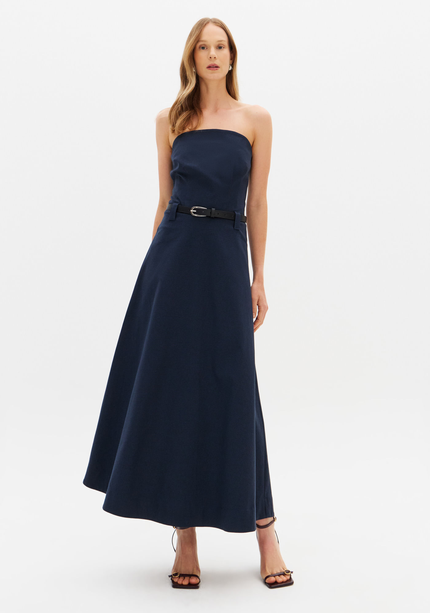 Vestido Lady Like Sem Alças