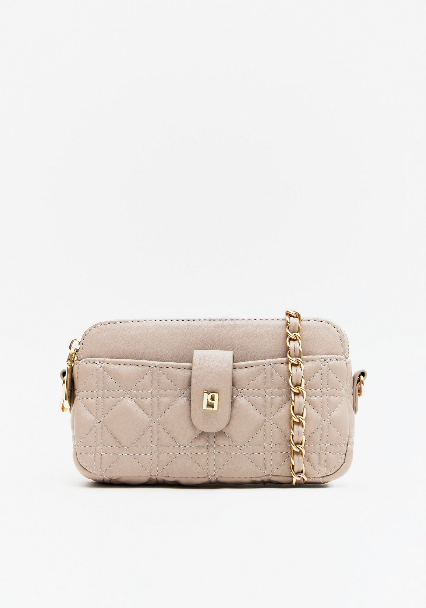 Bolsa Crossbody Matelassê Com Enfeite