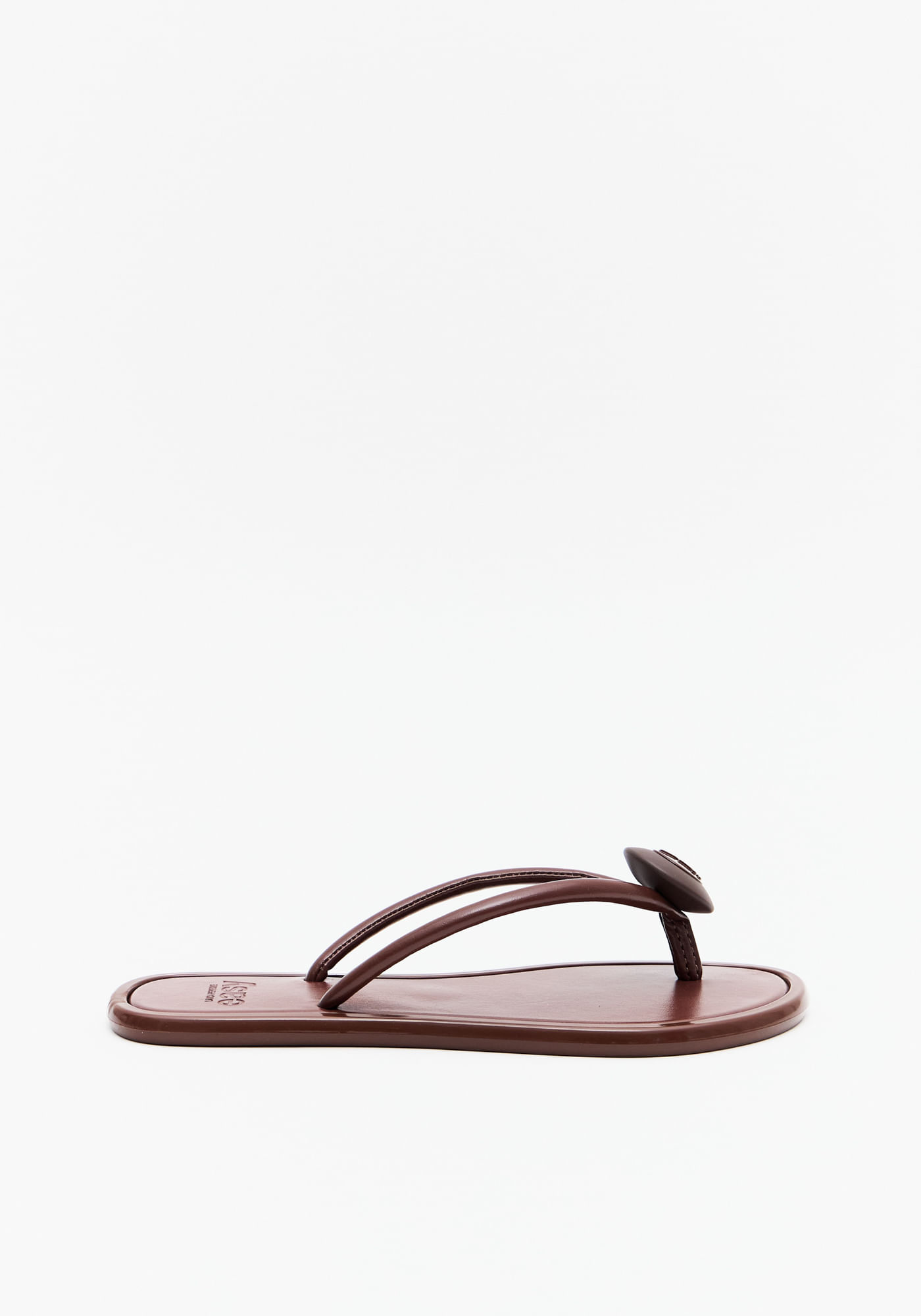 Chinelo Com Enfeite E Logo