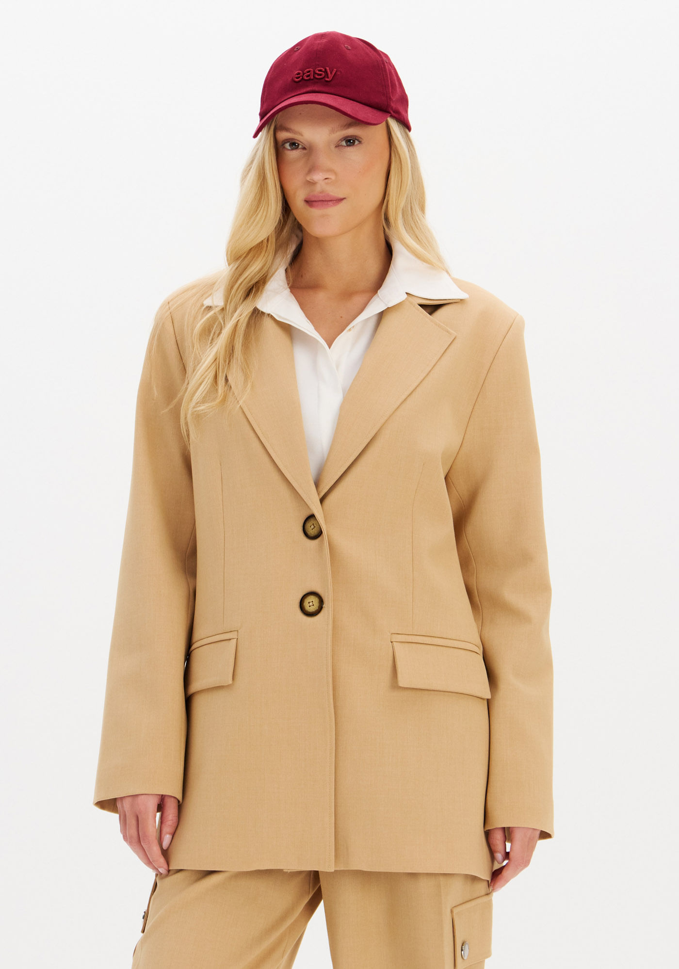 Blazer Regular De Alfaiataria
