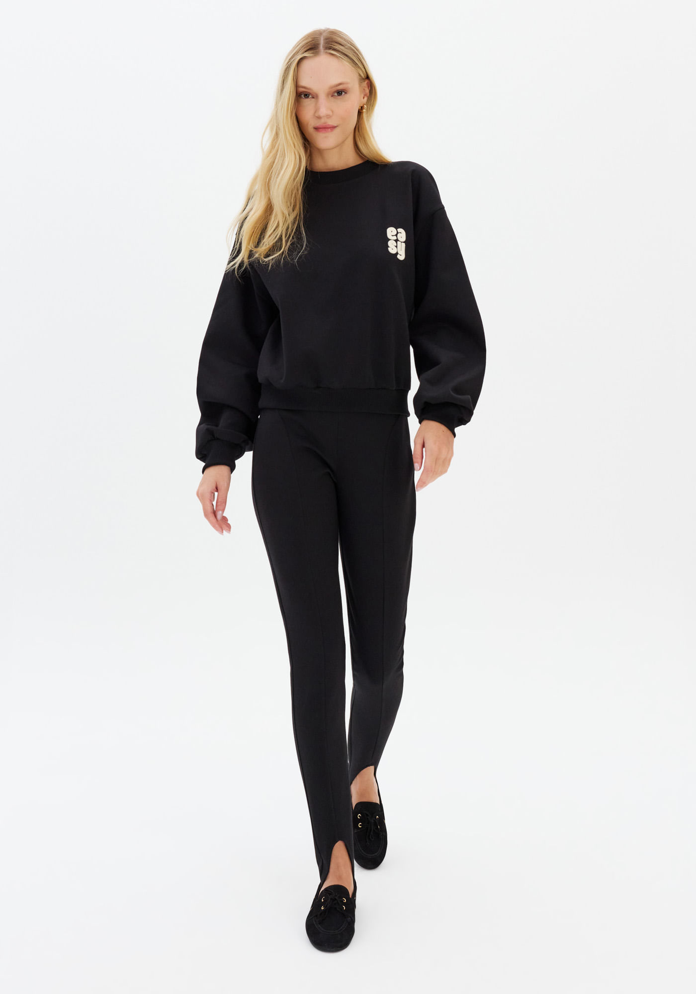 Legging Fuso Com Recortes