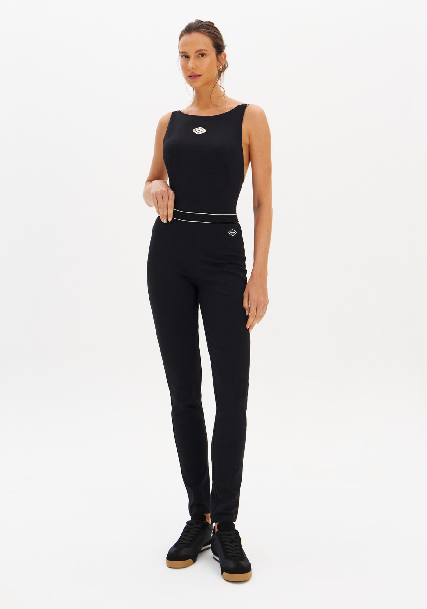 Legging Com Elástico No Cós
