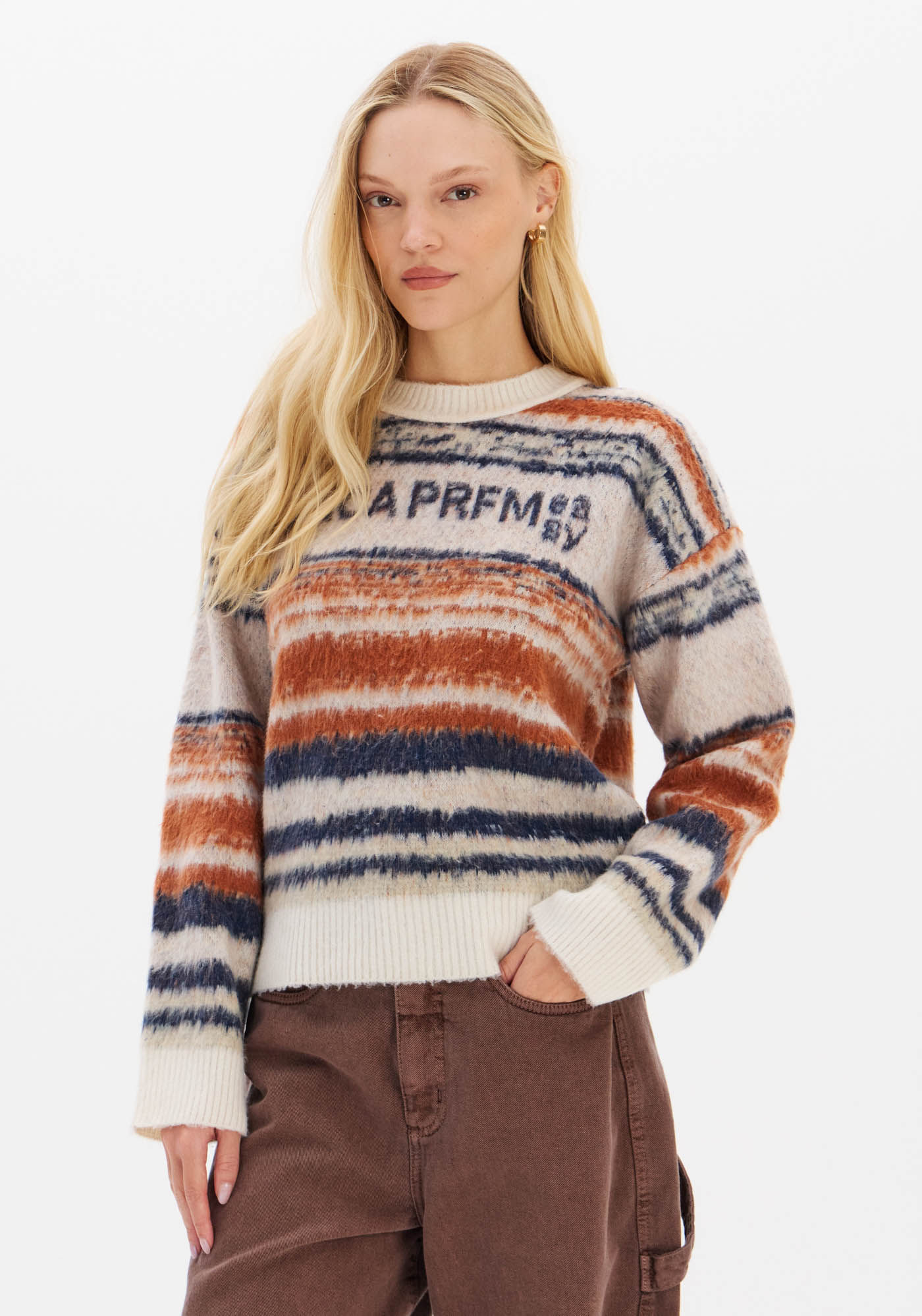 Blusa Tricô Manga Longa