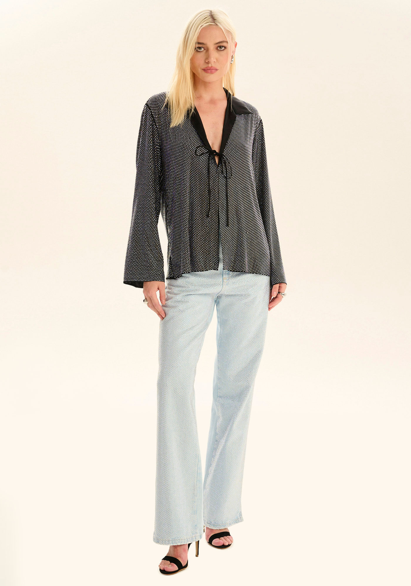 Calça Jeans Full Length