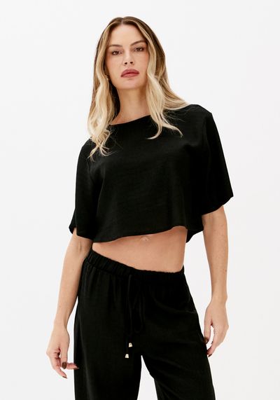 Blusa Manga Curta