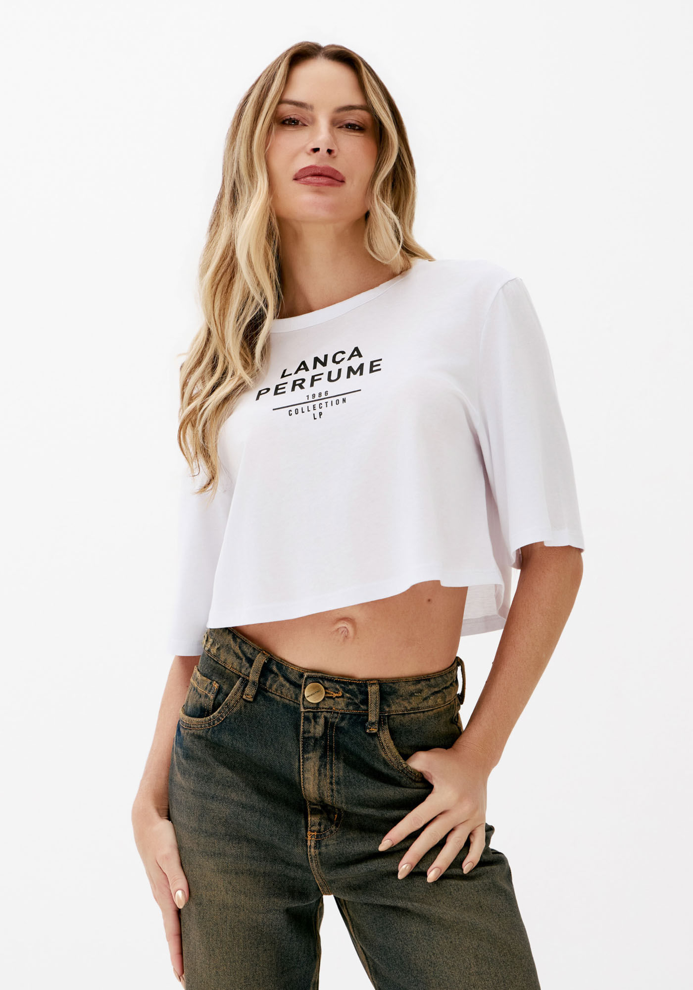 T-Shirt Cropped Oversized